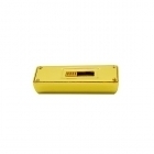 High quality metal custom logo Goldbar shaped flash drive 3.0 LWU1058